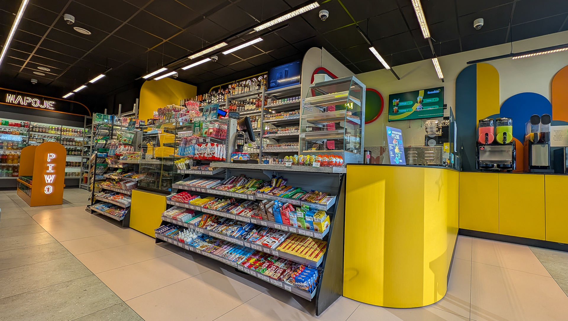 A compact store full of quick shopping possibilities